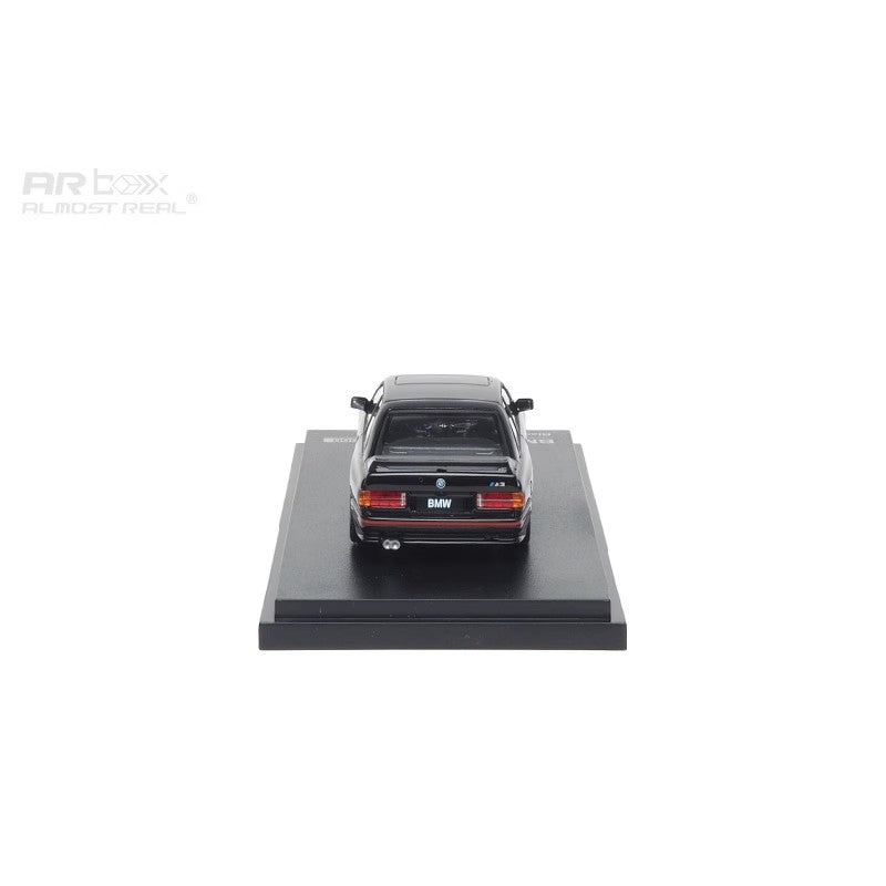 BMW M3 (E30) – 1:64 Diecast Model by Almost Real AR BOX Series (Black – Static Collector’s Edition)