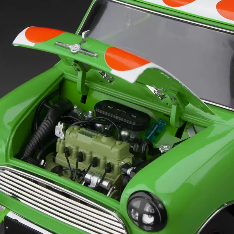 Sun Star 1:12 Mini Cooper S #13 1966 Champion Diecast Model