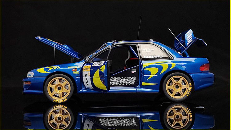 AUTOart 1:18 Subaru WRC Rally Model Car