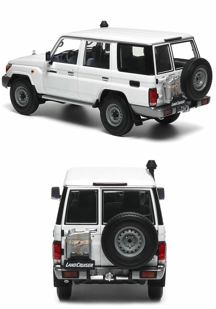 AlmostReal LC76 2017 Toyota Land Cruiser 1/18 Automodell aus Aluminiumlegierung (870101)