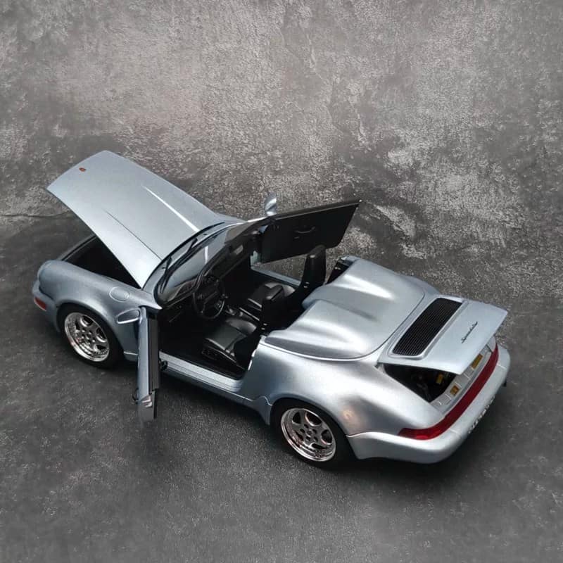 NOREV 1:18 Porsche 911 (964) Speed Yellow Bird 1993 Diecast Model Car
