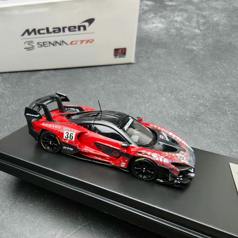 LCD Models 1:64 McLaren Senna GTR Diecast Model Car – Alloy Hypercar Collectible