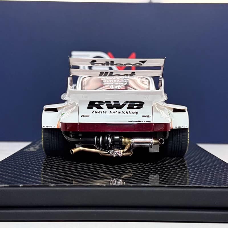 TGM 1:18 Porsche RWB 964 #89 Apple Livery Limited Resin Model – YX
