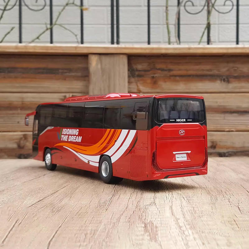 1:42 Higer V12 Bus Diecast Model with Lights