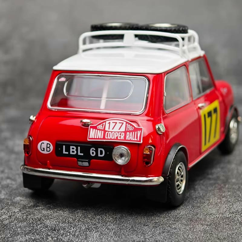 Tiny 1:18 Mini Cooper Morris 1300 Model Car – YX car model