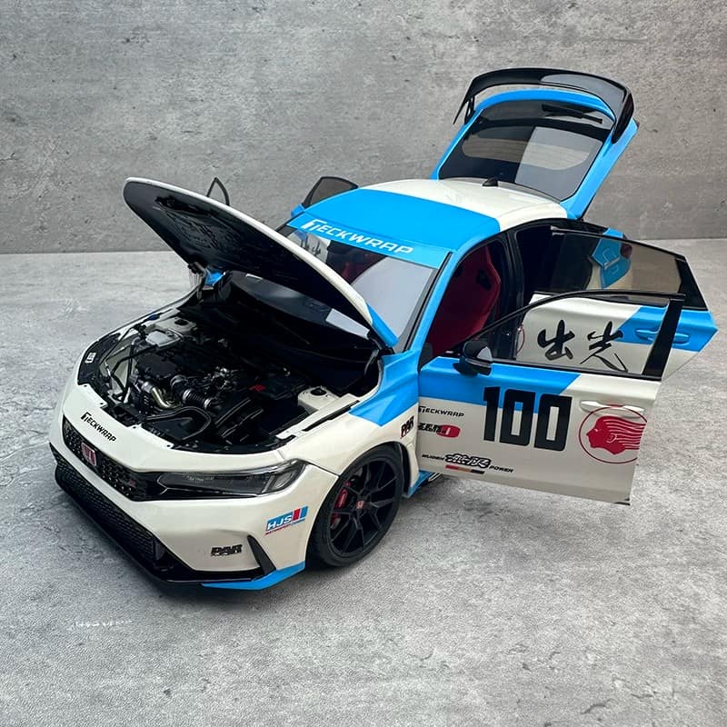 MotorHelix MH 1:18 Honda Civic Type R FL5 Diecast Model