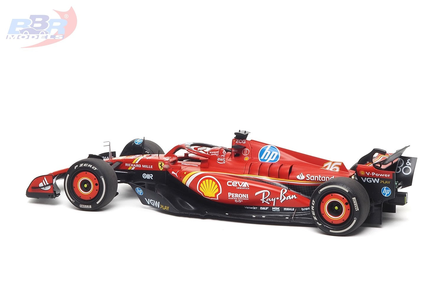 BBR 1:18 Alloy Model Car – Fully Enclosed Collectible (Premium Display-Only Edition)（2024 16# Monaco foam box）