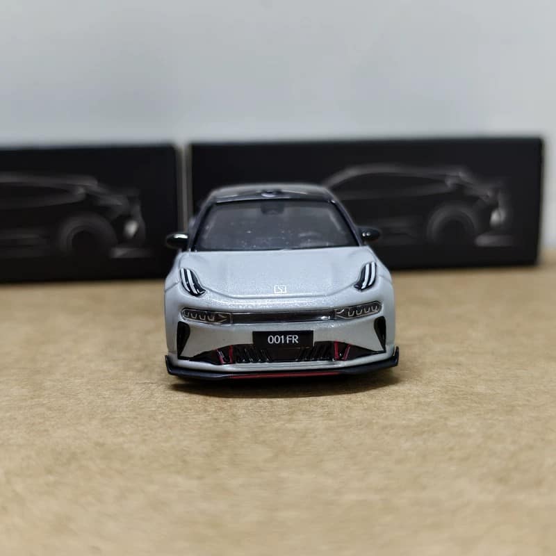 Official 1:64 ZEEKR 001 FR Diecast Model Car – Geely Electric Performance Sedan Alloy Collectible