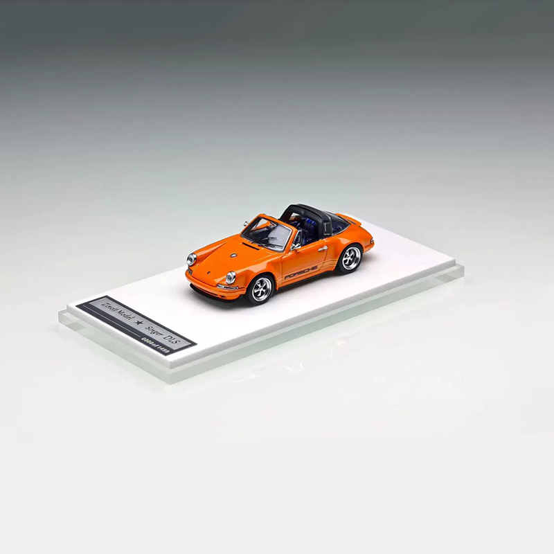 Zincit Model 1:64 Porsche Singer 911 964 Targa Restomod Diecast Model