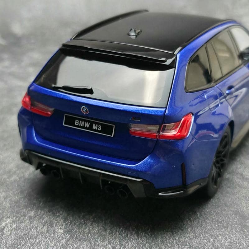 TSM Model 1:18 BMW M3 Touring Isle of Man Green Diecast Model