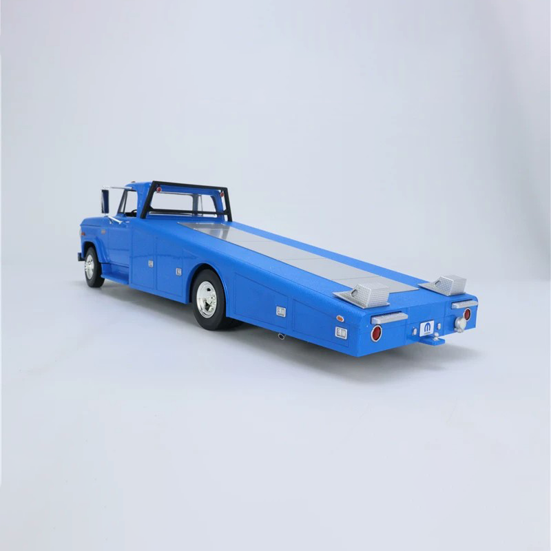 ACME 1:18 1970 Dodge D-300 Ramp Truck Diecast Model