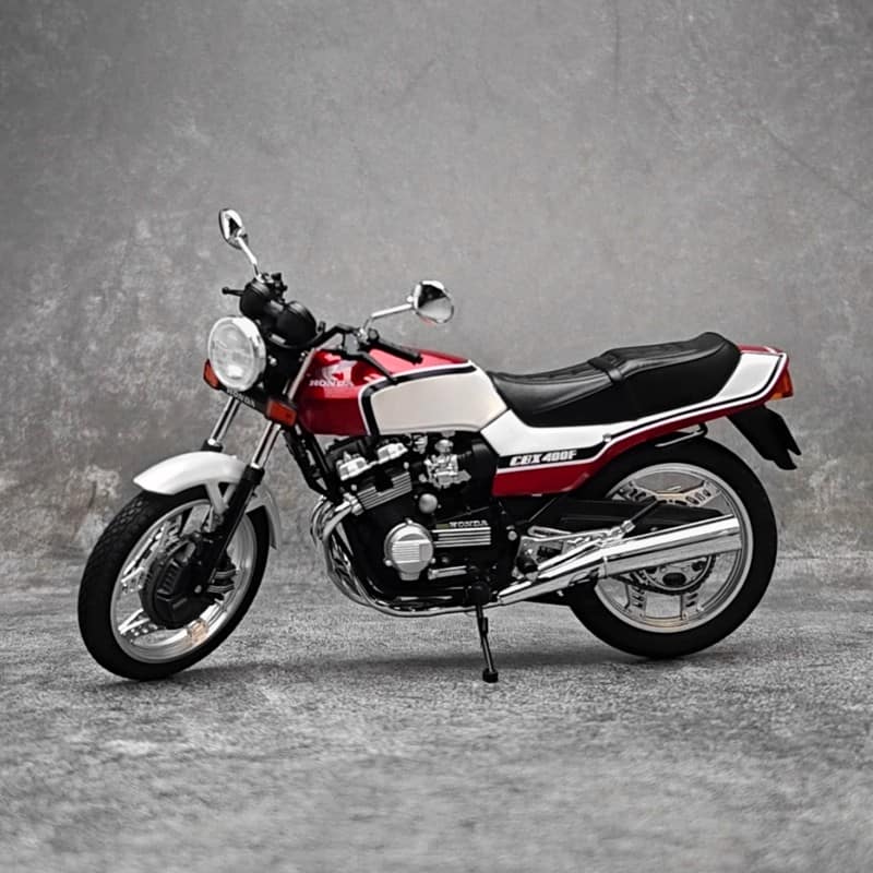 AOSHIMA 1:12 Honda CBX 400F Alloy Motorcycle Scale Model