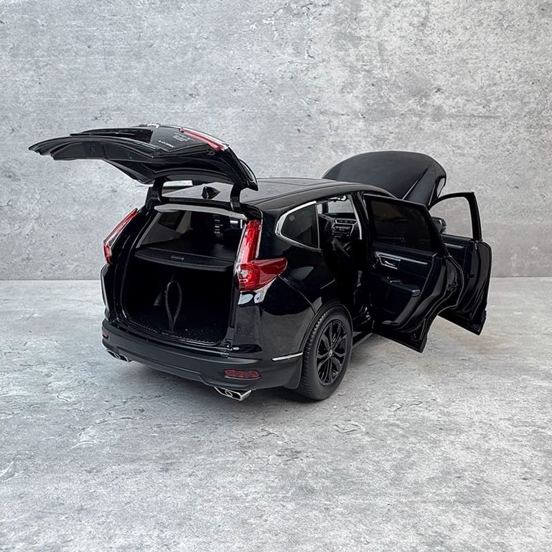 Original Honda CR-V Black Warrior 1:18 Alloy Diecast Model Car