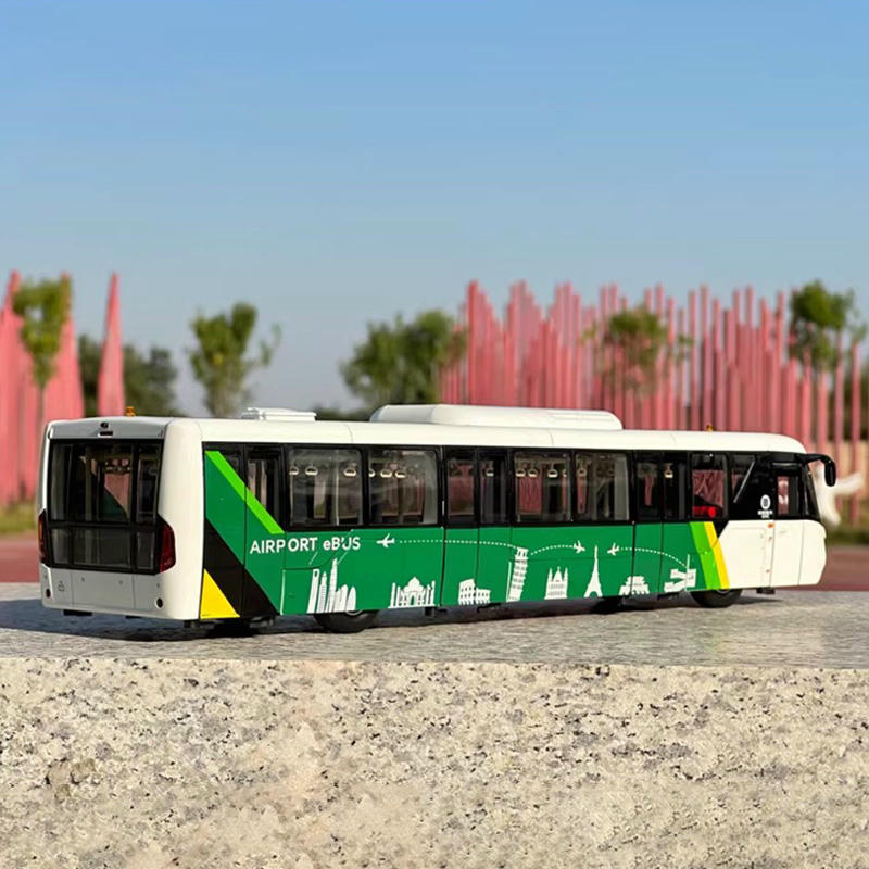 Original 1:42 Airport Shuttle Bus Alloy Model