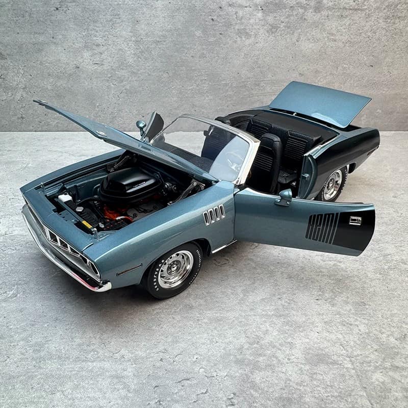 ACME 1:18 1971 Plymouth Hemi Cuda Diecast Model Car – American Muscle Collector