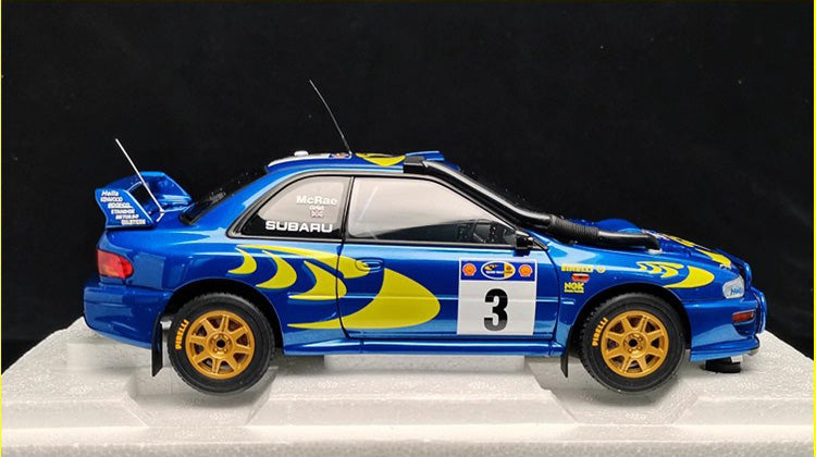 AUTOart 1:18 Subaru WRC Rally Model Car