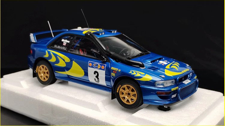 AUTOart 1:18 Subaru WRC Rally Model Car