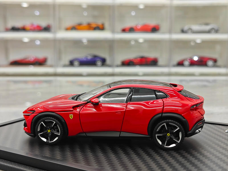 BBR Ferrari Purosangue Black Roof 1:43 Diecast Model Car