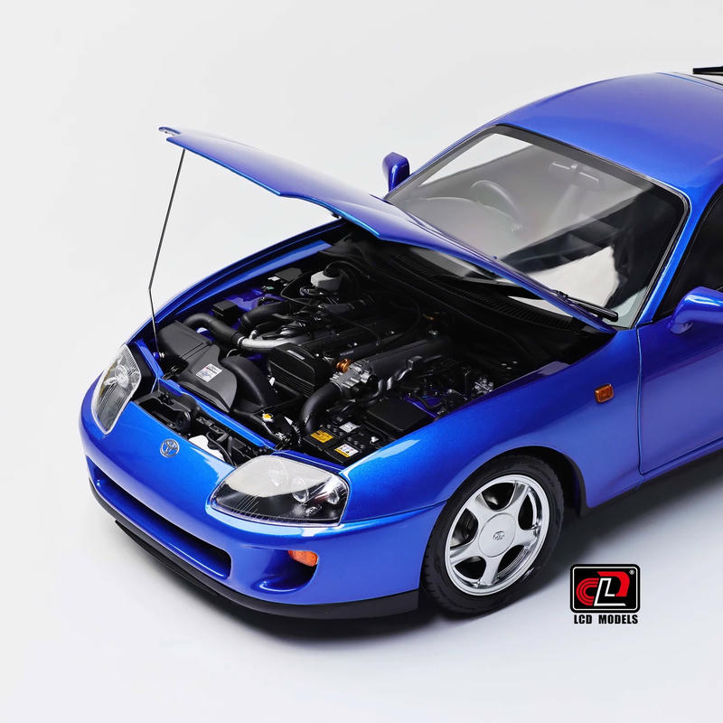 LCD 1:18 Toyota Supra A80 Alloy Model
