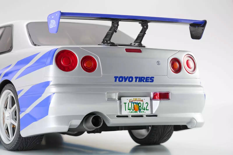 Kyosho 1:12 Nissan Skyline R34 GT-R 2001 (Fast & Furious) Resin Model