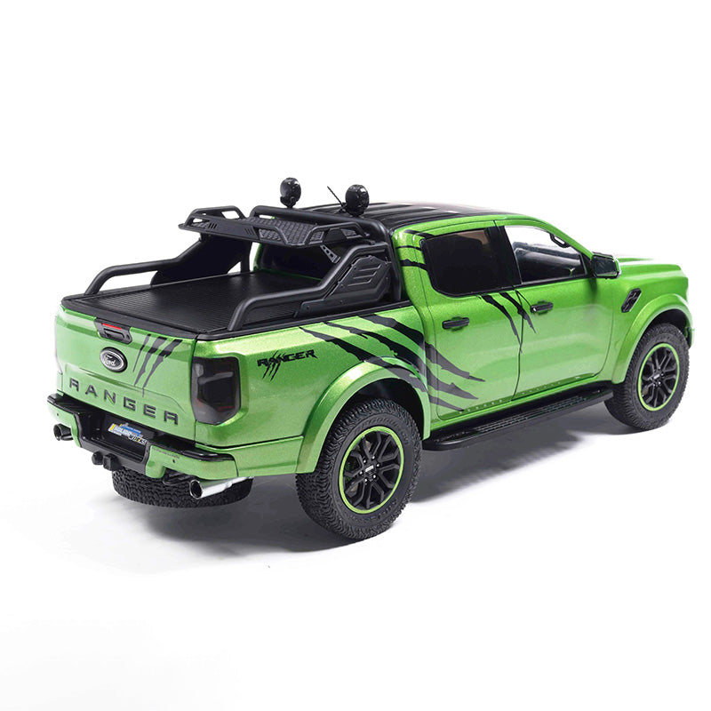 Solido 1:18 Ford Ranger Raptor 2024 Metallic Green Diecast Model Pickup