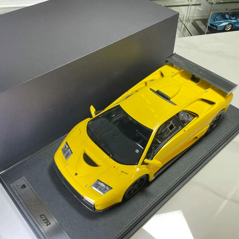 GL MODELS 1:12 Lamborghini Diablo GTR Resin Model – Magnetic Rear Wing