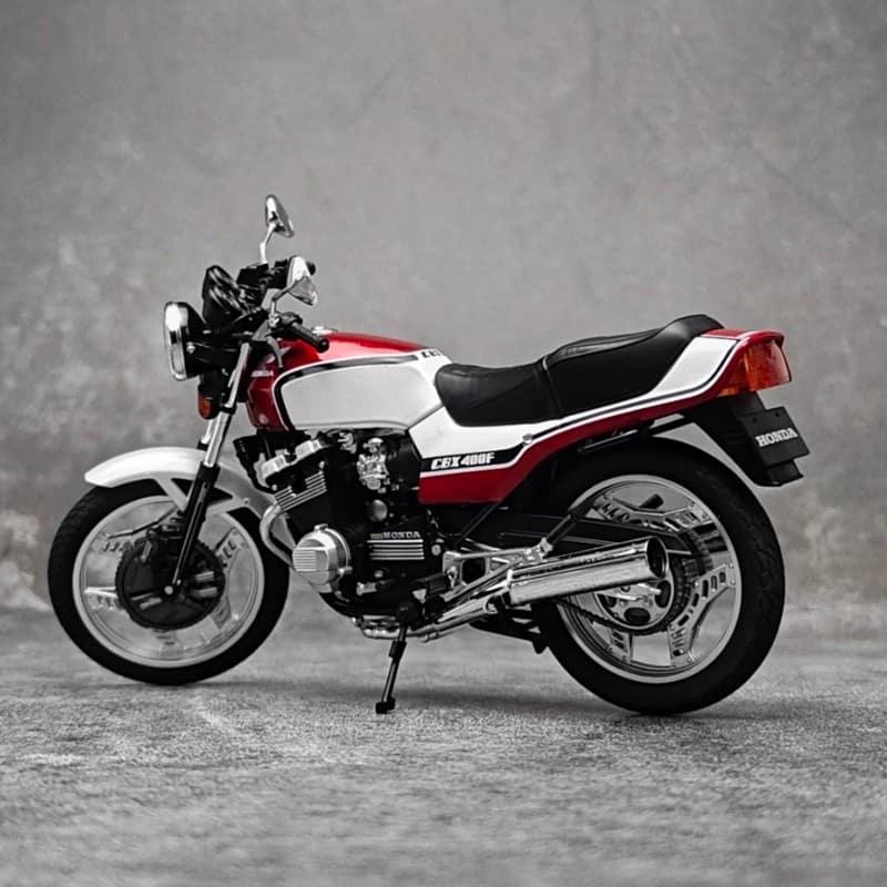 AOSHIMA 1:12 Honda CBX 400F Alloy Motorcycle Scale Model