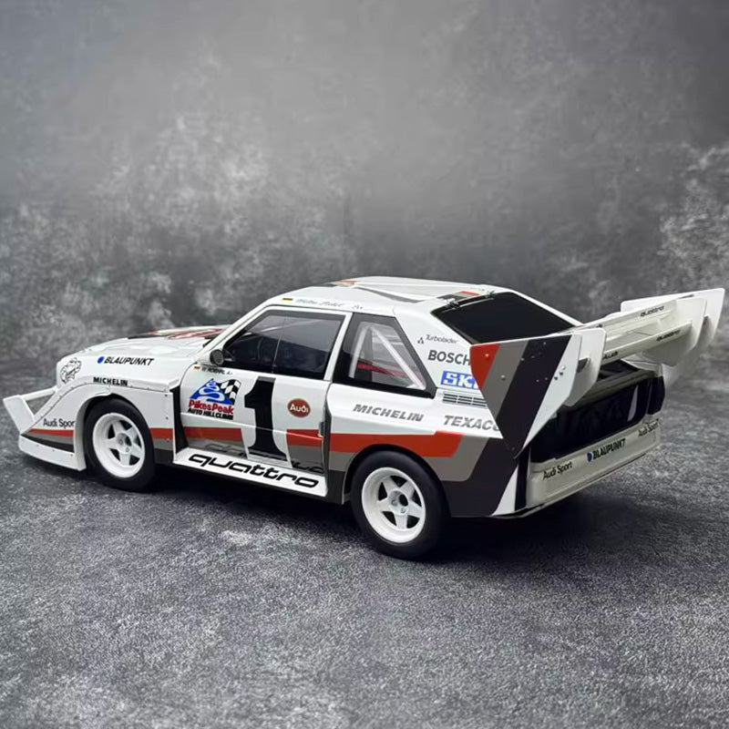 AUTOart 1:18 Audi Quattro S1 Rally Monte Carlo 1986 Diecast car Model