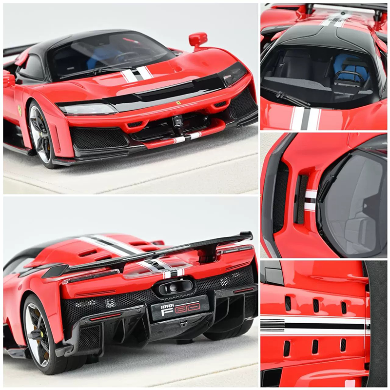 HC 1:18 Ferrari F80 Limited Edition Resin Model – V6 Hybrid Hypercar Collector Car