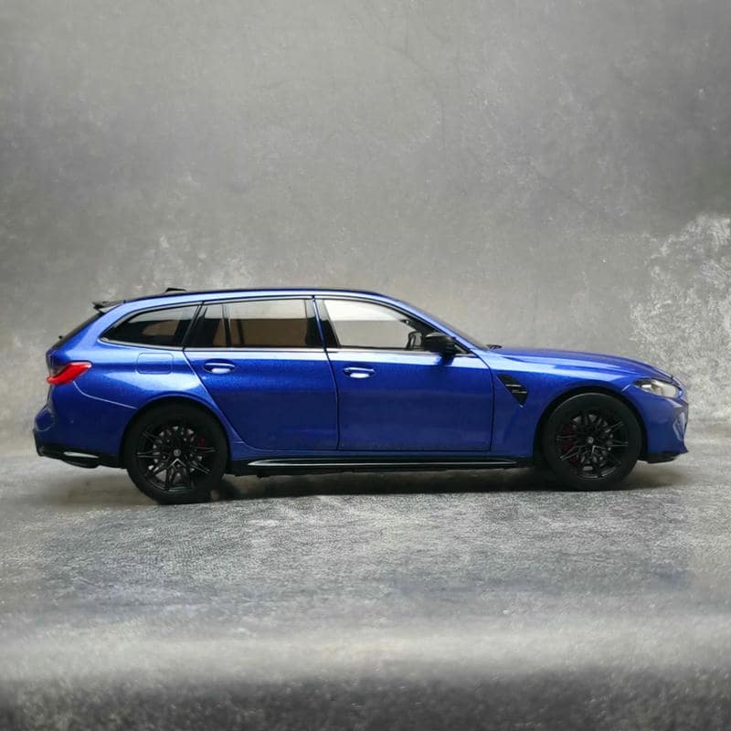 TSM Model 1:18 BMW M3 Touring Isle of Man Green Diecast Model