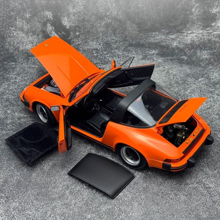 Minichamps 1:18 911 1983 Carrera 3.2 Targa Legierung Simulation Automodell