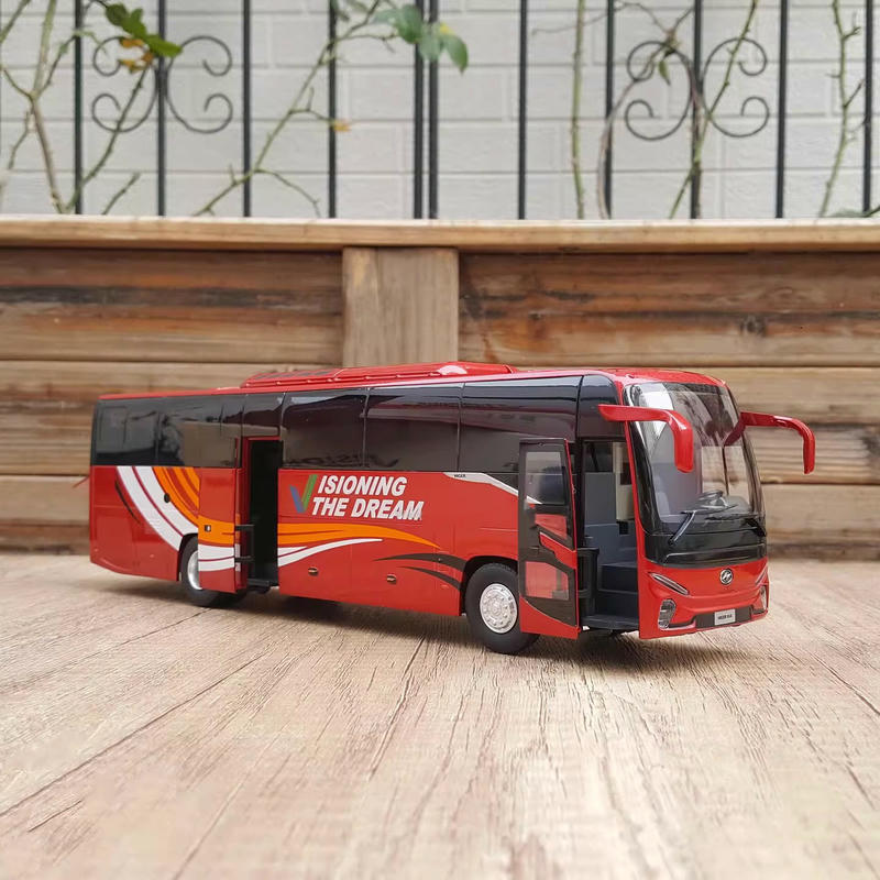 1:42 Higer V12 Bus Diecast Model with Lights