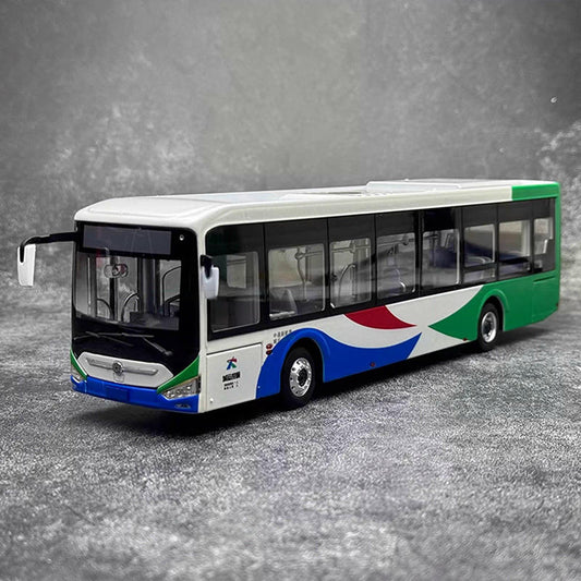 Zhongtong N12 (LCK6126EVGRA1) 1:43 Diecast Qingdao Bus Model