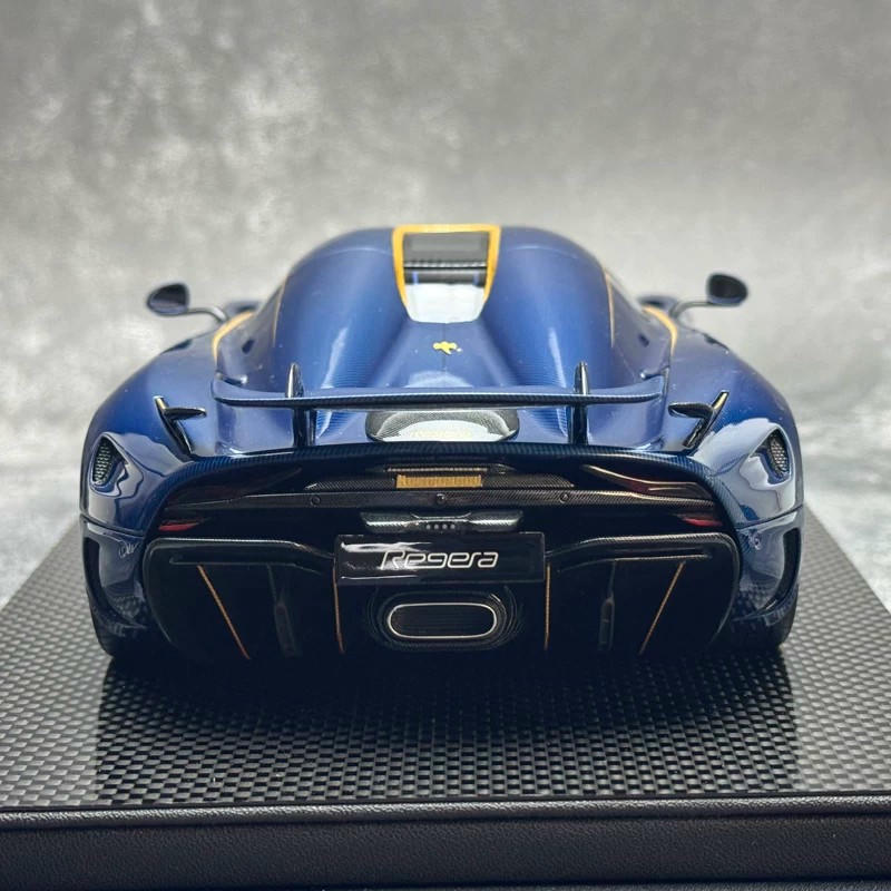 Frontiart 1:18 Koenigsegg Regera Resin Model Car — Carbin Dark Blue