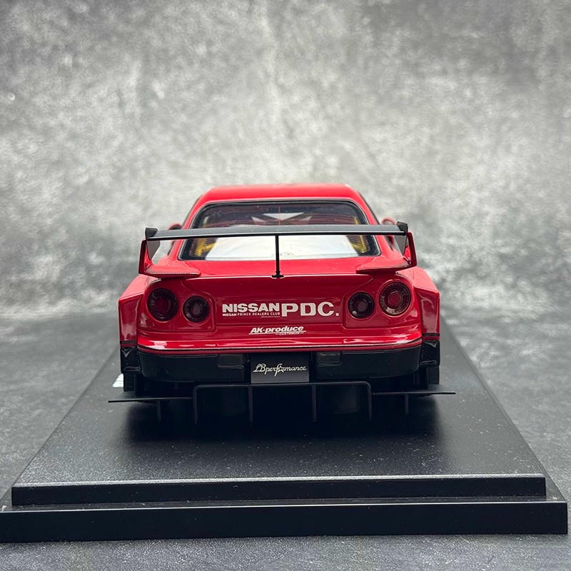 GT Spirit 1:18 Nissan Skyline GT-R R34 Super Silhouette LBWK Resin Model