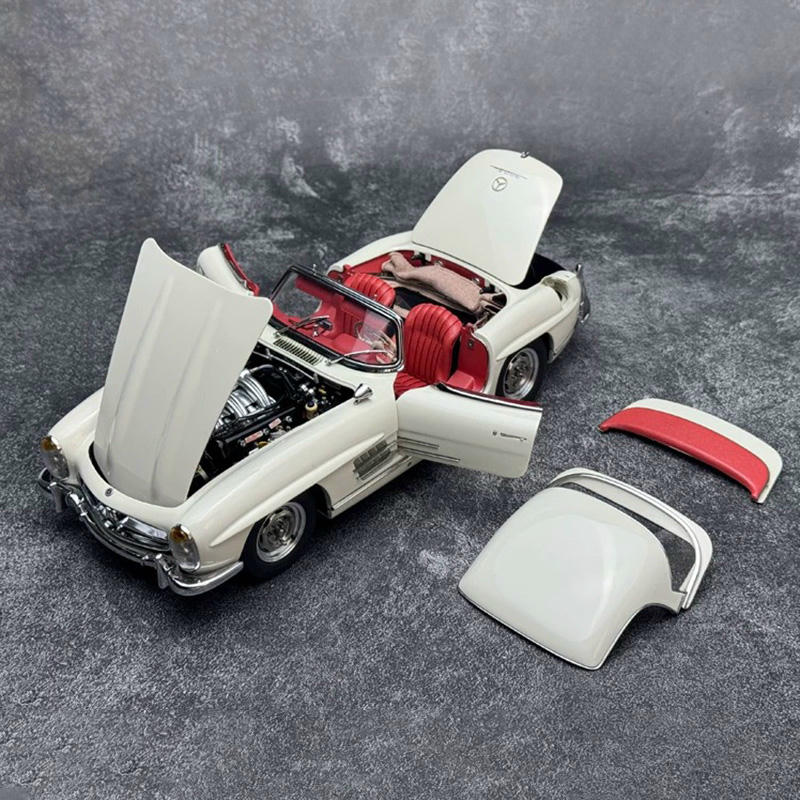 CMC 1:18 Mercedes-Benz 300SL Roadster Coupe Diecast Model
