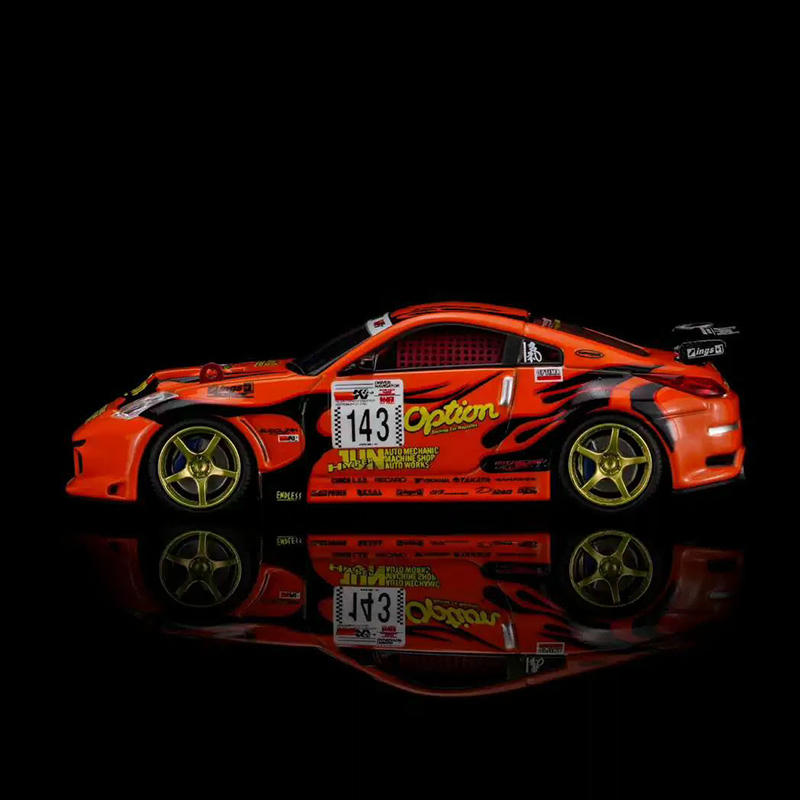 Motorhelix 1:64 Nissan Fairlady Z “Option Stream Z” (Z33) – Orange