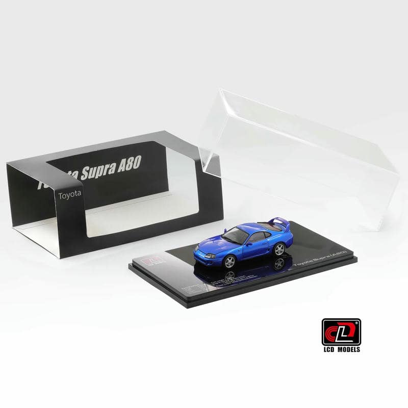 LCD 1:43 Toyota Supra A80 Full Opening Diecast Model – Legendary