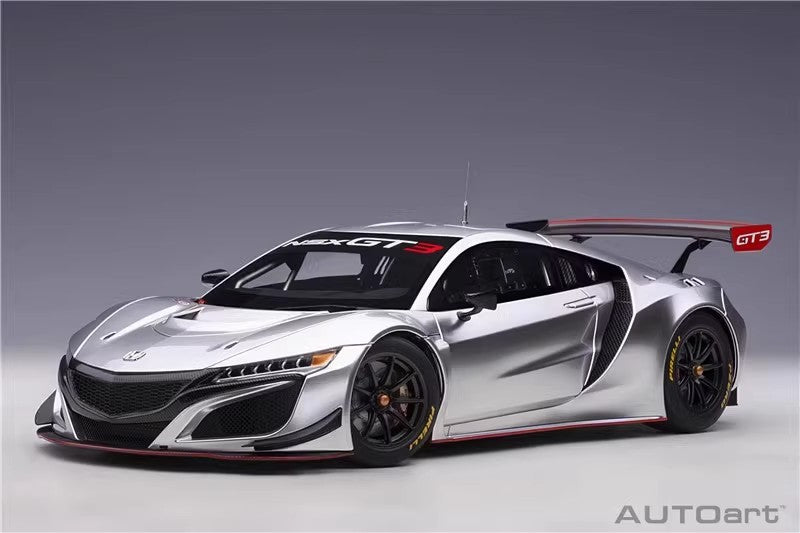 AUTOart Honda NSX GT3 (2018) – 1:18 Scale Model&nbsp; (Sealed Body, Steering Function Display Edition)