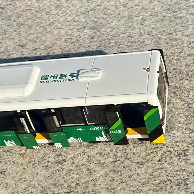 Original 1:42 Airport Shuttle Bus Alloy Model