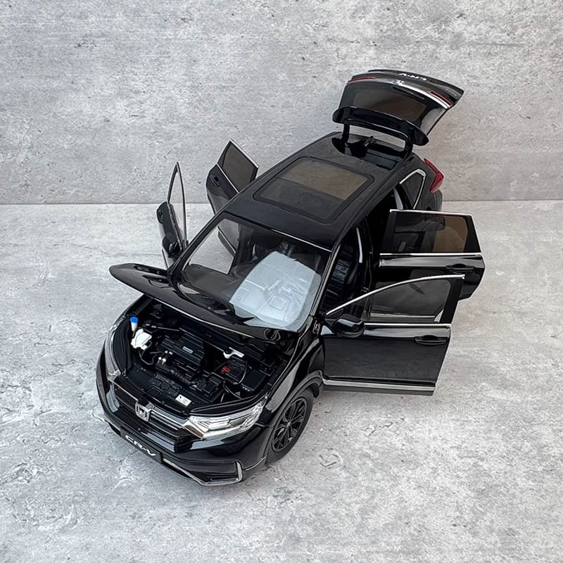 Original Honda CR-V Black Warrior 1:18 Alloy Diecast Model Car