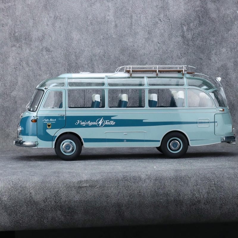 Schuco Setra S6 Kraichgaufalke Bus 1:18 Diecast Model – Blue
