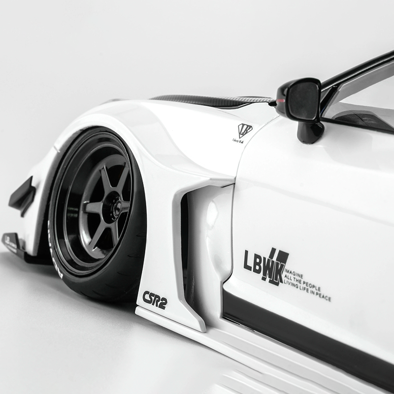 MotorHelix 1:18 Nissan GT-R R35 35GT-RR Widebody Diecast Model Car – Premium JDM