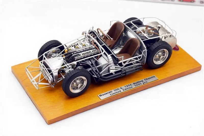 CMC 1:18 Maserati 300S “Skeleton” Edition Diecast Car Model