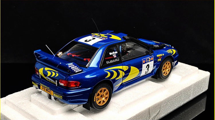 AUTOart 1:18 Subaru WRC Rally Model Car