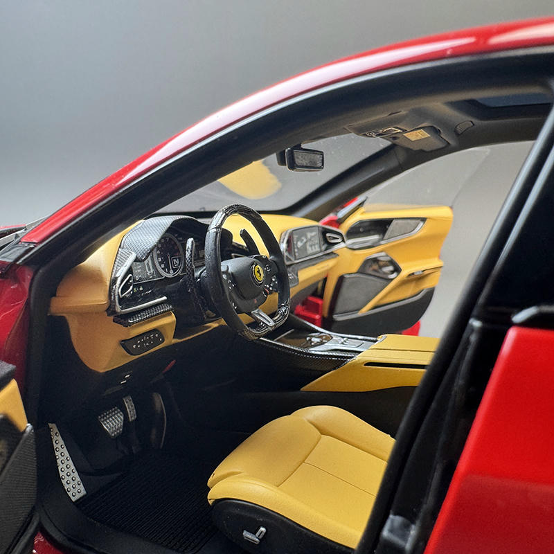 BBR 1:18 Ferrari Purosangue Red Alloy Diecast Model – YX car model