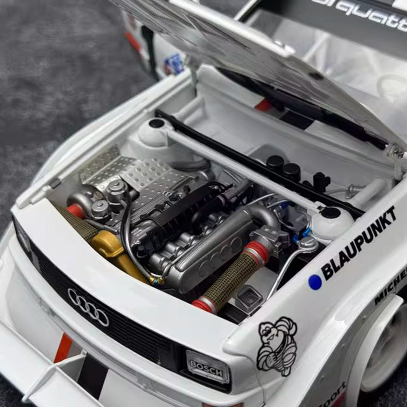 AUTOart 1:18 Audi Quattro S1 Rally Monte Carlo 1986 Diecast car Model