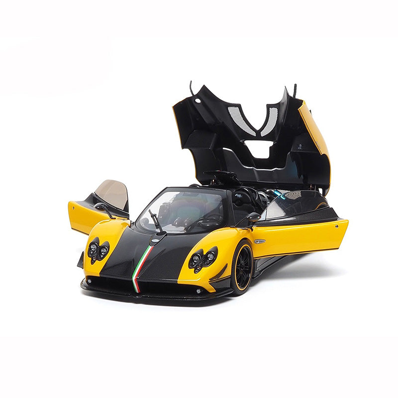 AlmosReal 1:18 Pagani Zonda Cinque Convertible Diecast Model Car