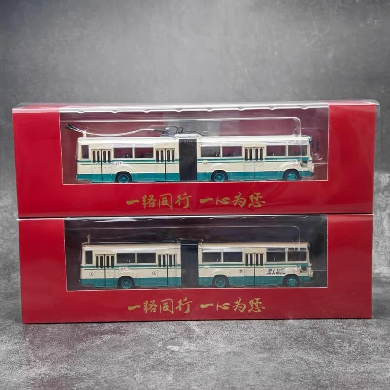 1:64 Beijing Trolleybus BD562 – Route 114 / Route 111 Diecast Bus Model