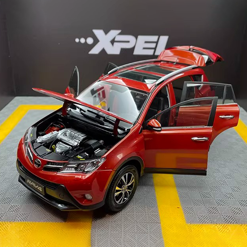 Original Factory 1:18 Toyota RAV4 2013 Alloy Diecast Model Car